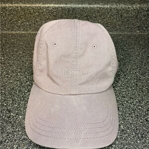 lululemon athletica Lavender Baseball Cap with Silver Buckle